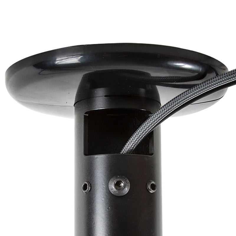 B-Tech System 2 Heavy Duty Ceiling or Floor Mount BT7822/W, display lift cable routing through base