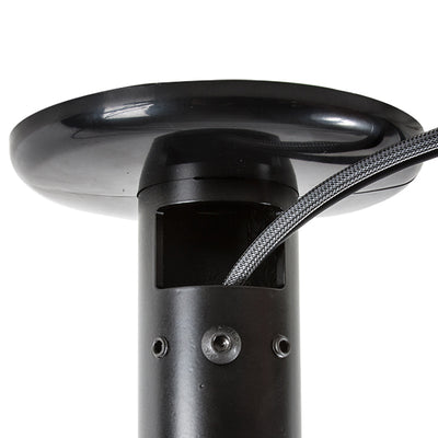B-Tech System 2 Heavy Duty Ceiling or Floor Mount BT7822/W, display lift cable routing through base