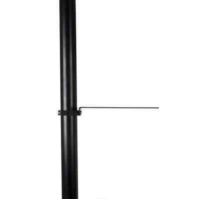 B-Tech Small Video Conferencing Camera Shelf BT7863/B, black extension pole front view