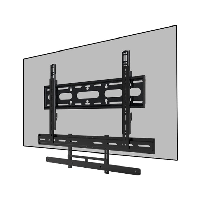 B-Tech Universal Conferencing Mount BT7870/B, display soundbar mount rear view