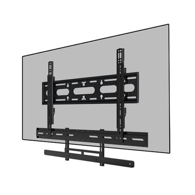 B-Tech Universal Conferencing Mount BT7870/B, display soundbar mount rear view