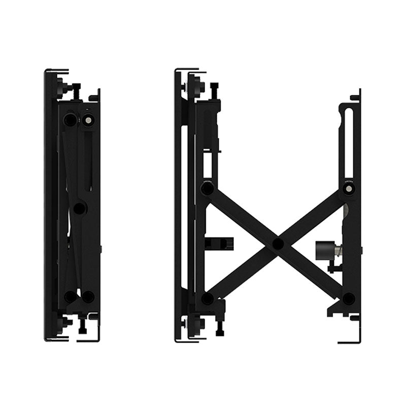 B-Tech Medium Pop-Out TV Wall Mount BT8309/B, pop-out video wall mount side profiles