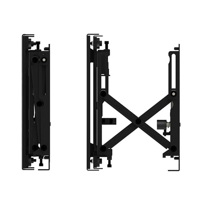 B-Tech Medium Pop-Out TV Wall Mount BT8309/B, pop-out video wall mount side profiles