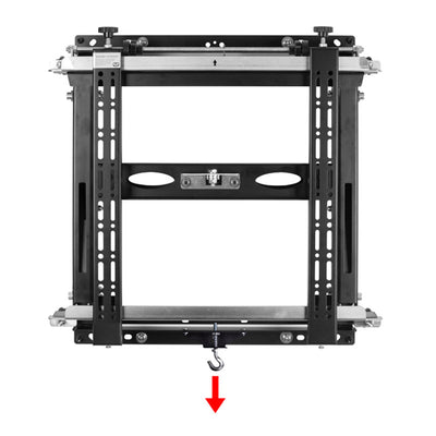 B-Tech Anti-Release Kit BT8310-LK, height-adjustable TV lift mechanism front view