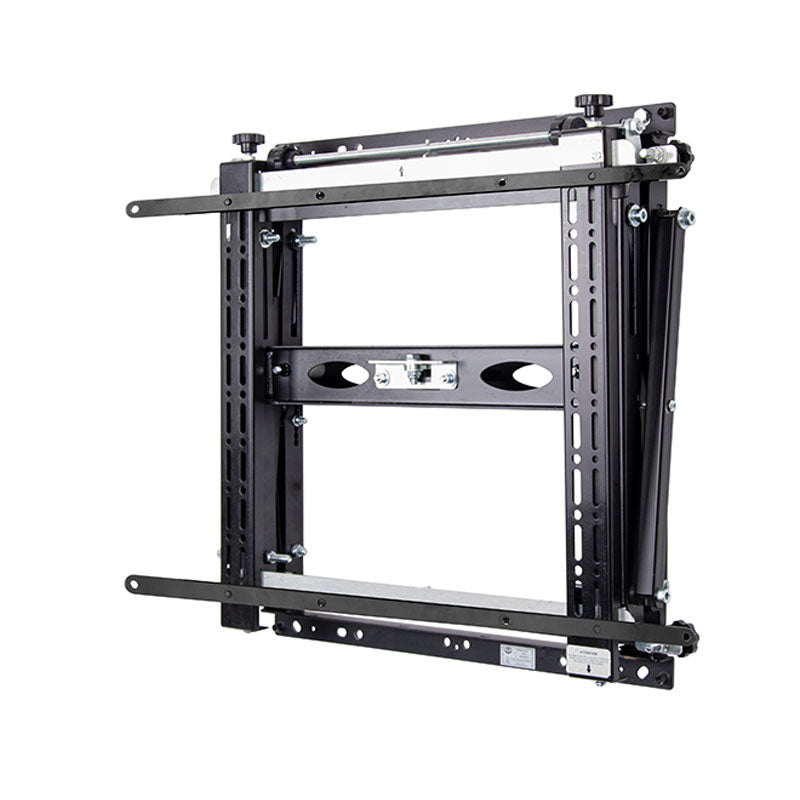 B-Tech XL Heavy Duty Pop-Out Video Wall Mount BT8310XL/B, video wall mount front view