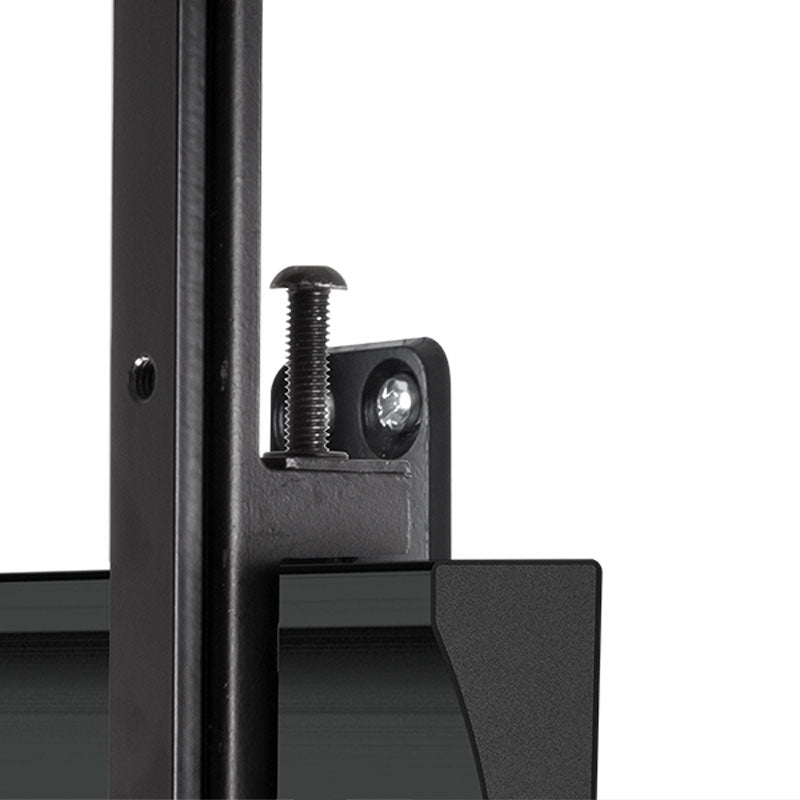 B-Tech System X TV Wall Mount BT8321/B, display bracket locking screw detail