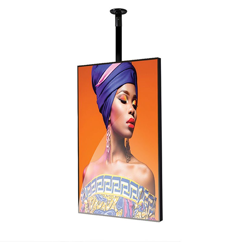 B-Tech System X TV Wall Mount BT8321/B, portrait digital signage ceiling mount