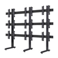 B-Tech Freestanding Video Wall Stand BT8370-3x3-60/BB