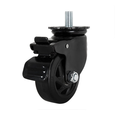 B-Tech System X Castors BT8380-CASTORS, locking caster front view