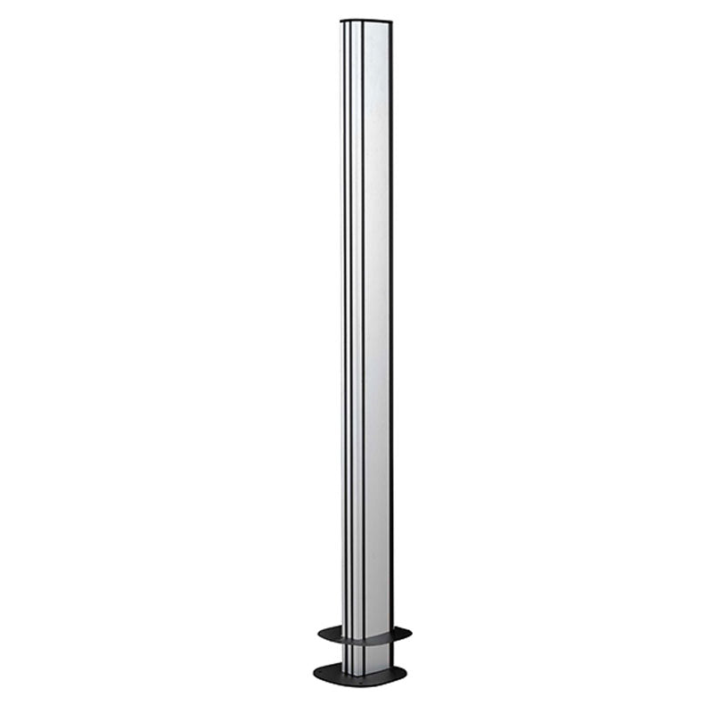 B-Tech System X False Floor Trim BT8380-FFT/B, cable-management floor column front view