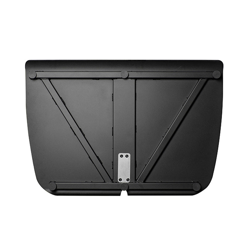B-Tech System X Freestanding Floor Base BT8380-FSB/B, underside of a black stand base with support braces