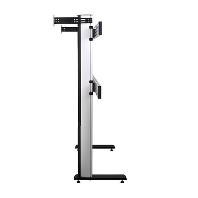 B-Tech System X Adjustable Wall Tie-Back Kit BT8380-WTB/B, video wall stand, side view