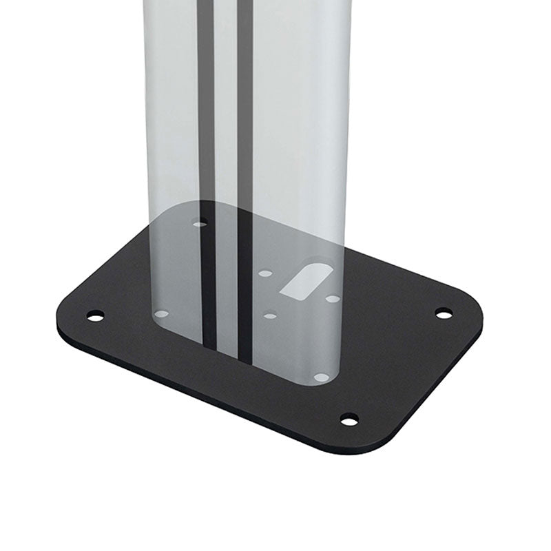 B-Tech System X Bolt Down Floor Base BT8381-FFB/B