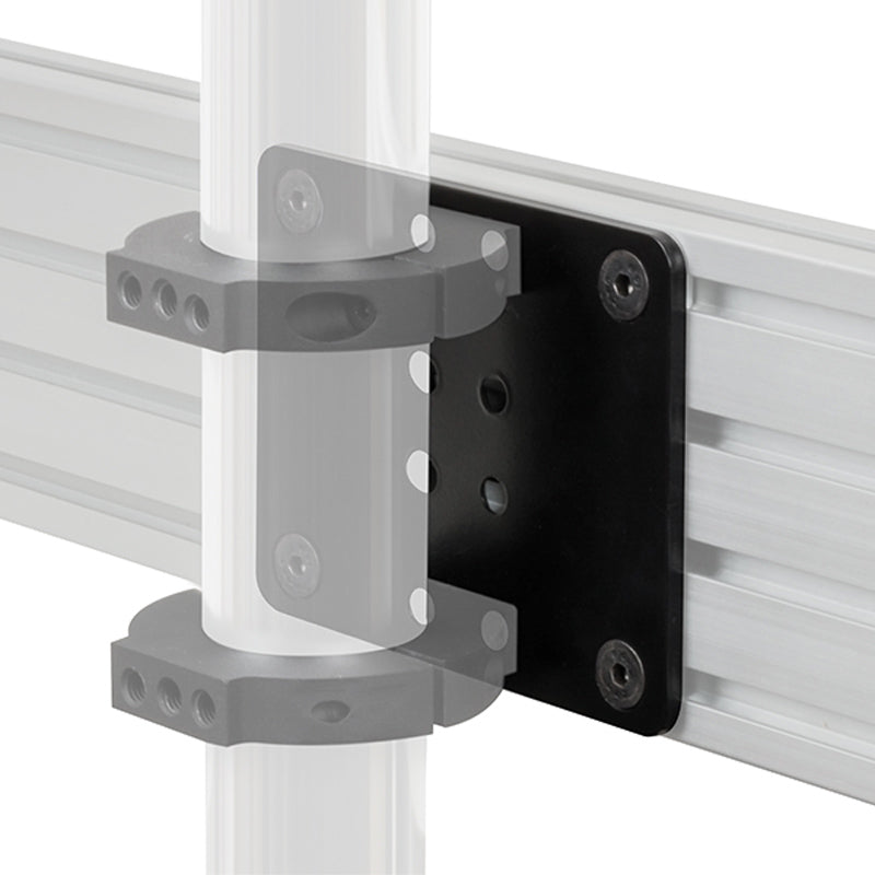 B-Tech System X Rail Collar Mounting Bracket BT8390-CFK/B