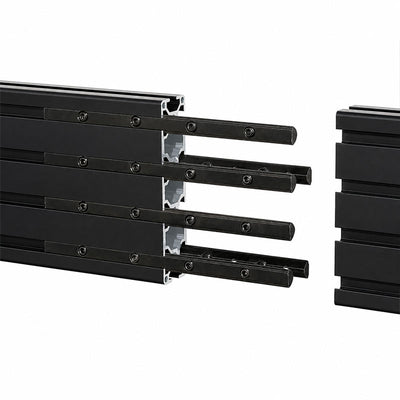 B-Tech System X Rail Joining Kit BT8390-EXT/B, expandable wall mount rails detail