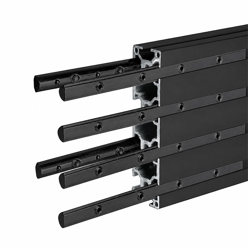 B-Tech System X Rail Joining Kit (Black) BT8390-EXT/B