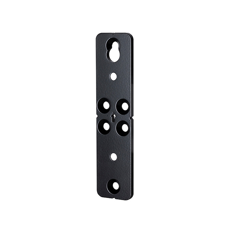 B-Tech System X Rail Mounting Bracket BT8390-WFK1/B, display cart accessory mounting plate