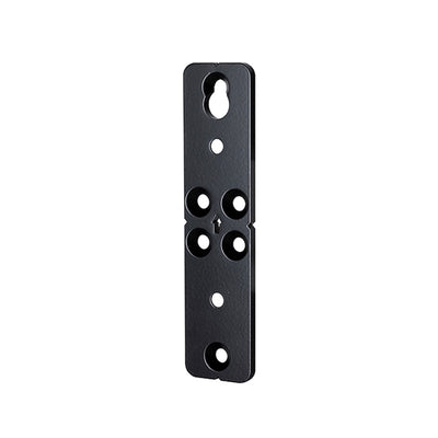 B-Tech System X Rail Mounting Bracket BT8390-WFK1/B, display cart accessory mounting plate