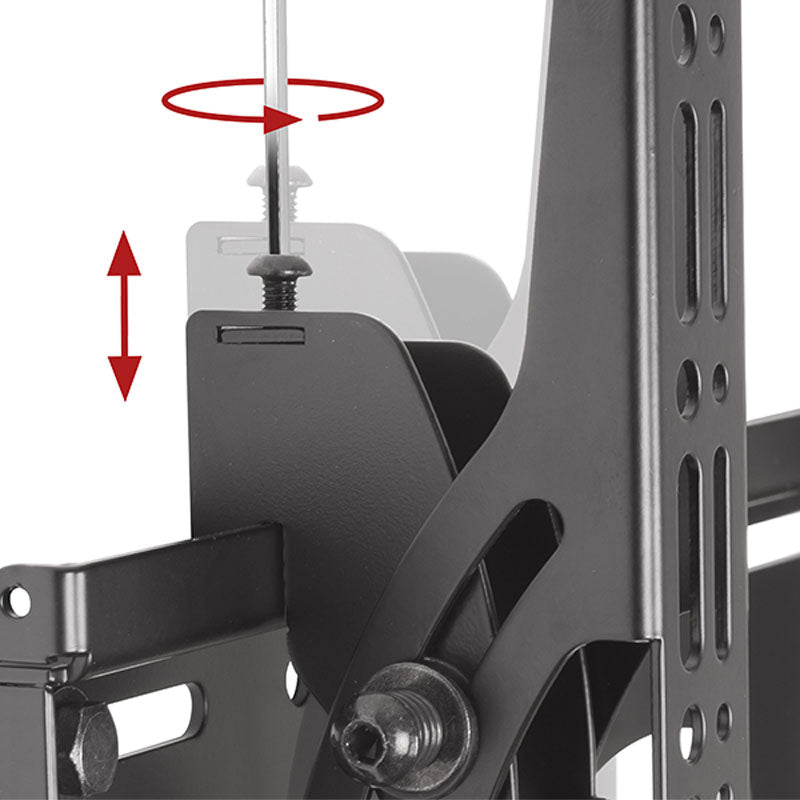 B-Tech Back-to-Back Universal TV Ceiling Mount BT8428-300/B, ceiling display mount height adjustment