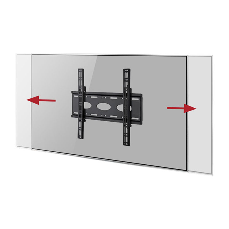 B-Tech Large Fixed TV Wall Mount BT8441/B, display wall mount lateral adjustment
