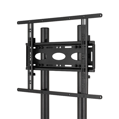 B-Tech Large Universal TV Cart BT8504/BB, portrait display cart mounting bracket
