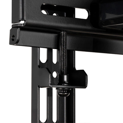 B-Tech Large Universal TV Cart BT8504/BB, portrait display cart height adjustment detail