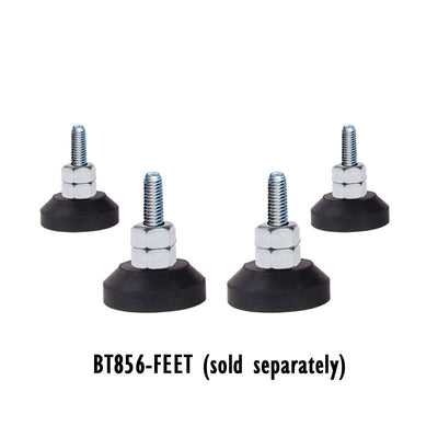 B-Tech Universal Dual Screen VC Cart BT8516/B, display stand leveling feet kit