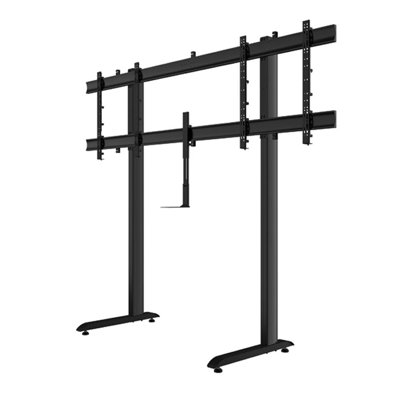 B-Tech XXL Universal Dual Screen VC Stand (75-86 inch, BLK) BT8528/BB