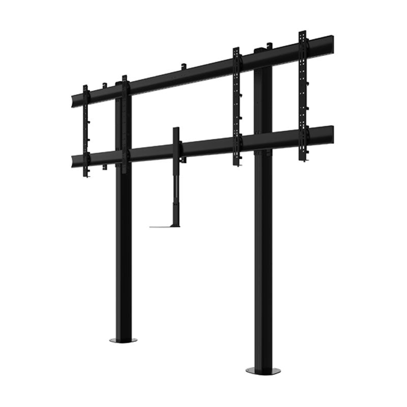B-Tech XXL Bolt-Down Dual Screen VC Stand (75-86 inch, BLK) BT8538/BB