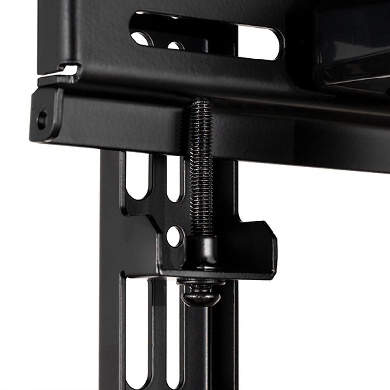 B-Tech Large Low Level TV Floor Stand BT8541/BB, display mount tilt adjustment spring detail