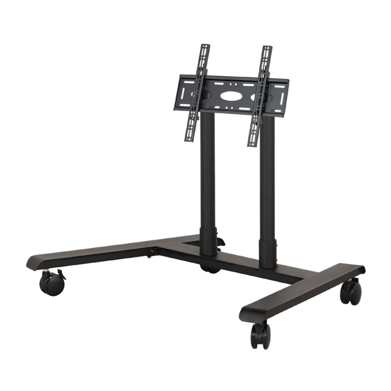 B-Tech Large Low Level TV Mobile Cart (VESA 600x400, Black) BT8540/BB