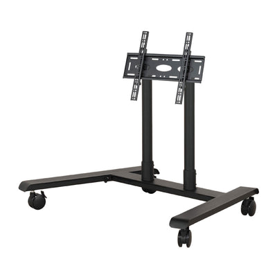 B-Tech Large Low Level TV Mobile Cart (VESA 600x400, Black) BT8540/BB