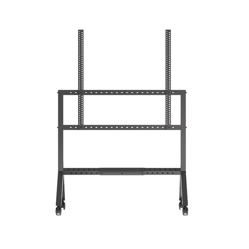 B-Tech Momentum Edge XL Interactive Touchscreen Cart BT8546/B, mobile display stand front view