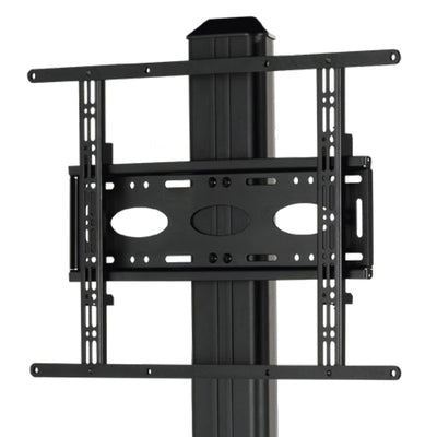 B-Tech Large TV Floor Stand BT8582/BB, display floor stand mounting bracket front view