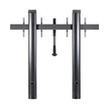 B-Tech Mode-AL Premium Floor-To-Wall Dual Screen VC Stand BT8710/B