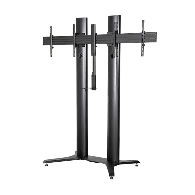 B-Tech Mode-AL Premium Freestanding Dual Screen VC Stand BT8712/B