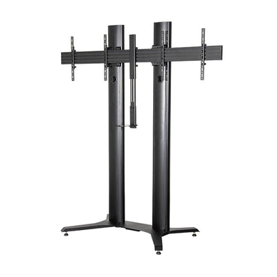 B-Tech Mode-AL Premium Freestanding Dual Screen VC Stand BT8712/B