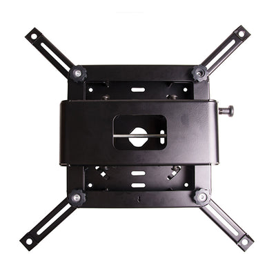 B-Tech System 2 HD Adjustable Projector Ceiling Mount BT893-AD/B, projector mount in a front view