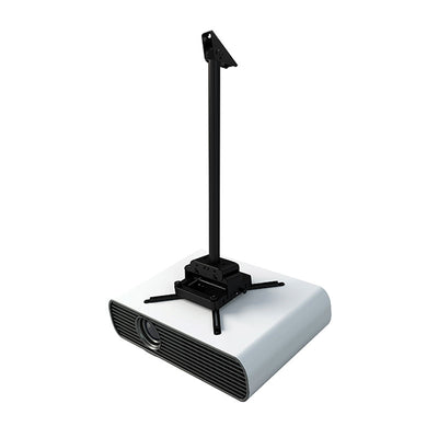 B-Tech System 2 Heavy Duty Projector Ceiling Mount BT893-FD300/B, projector mounted on ceiling pole