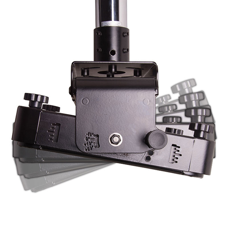 B-Tech System 2 Heavy Duty Projector Ceiling Mount BT893-FD300/B, projector mount adjustment mechanism