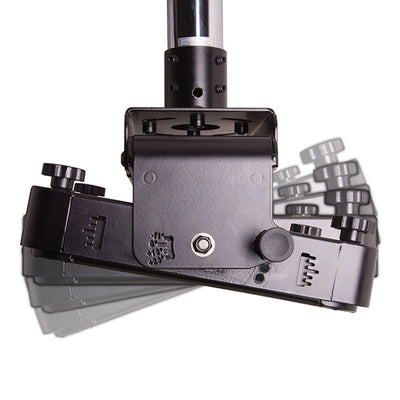 B-Tech System 2 Heavy Duty Projector Ceiling Mount BT893-FD300/B, projector mount adjustment mechanism