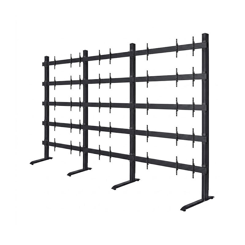 B-Tech Freestanding Video Wall Stand BT9370-LG-LSAC-5X5/BB