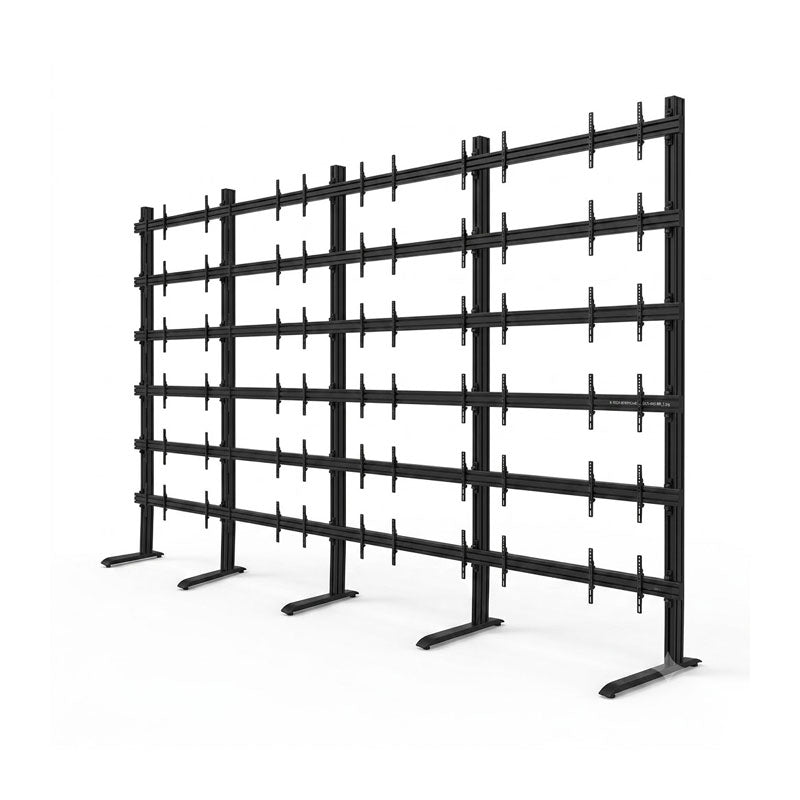 B-Tech Freestanding Video Wall Stand BT9370-LG-LSAC-6X6/BB