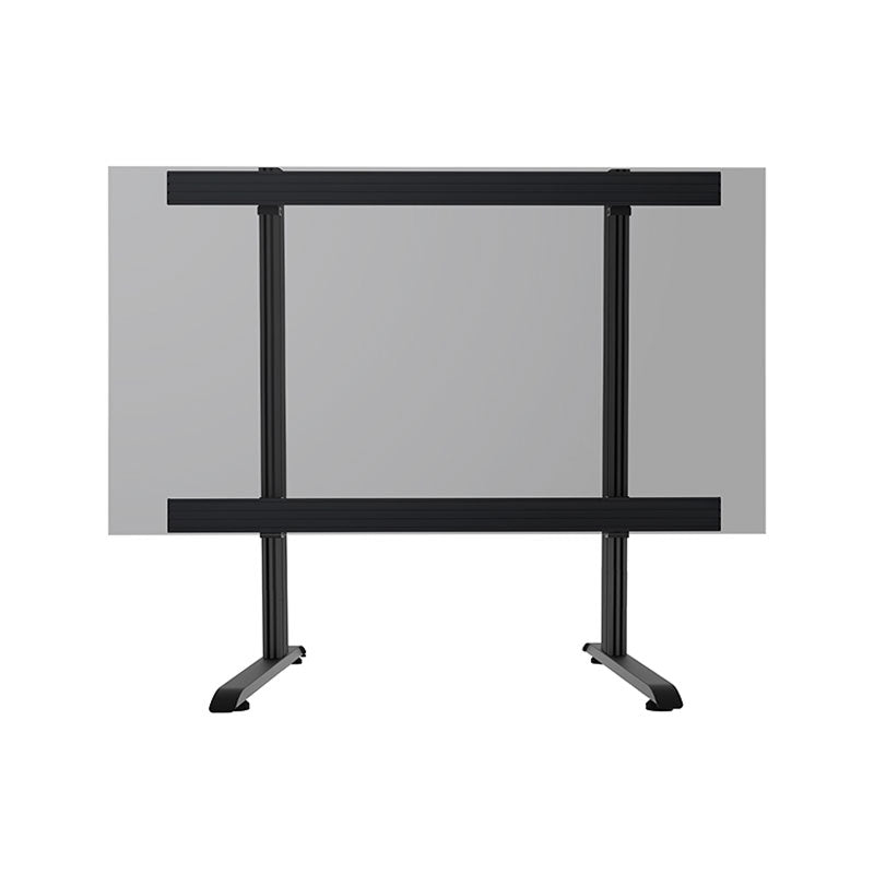 B-Tech Floor Stand BT9370-SAM110/B, dual-display floor stand rear view