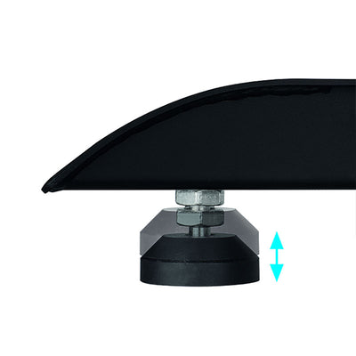B-Tech Floor Stand BT9370-SAM130/B, adjustable leveling foot detail