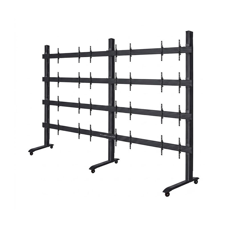 B-Tech Mobile Video Wall Cart BT9371-LG-LSAC-4X4/BB