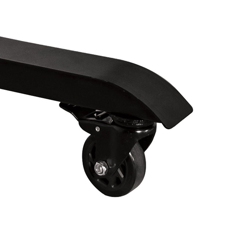 B-Tech Mobile LED Cart BT9371-SAM110/B, floor stand caster wheel detail