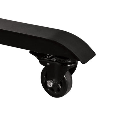 B-Tech Mobile LED Cart BT9371-SAM146/B, floor stand caster wheel detail