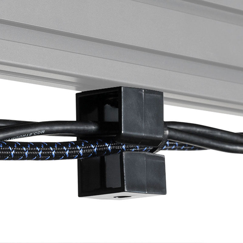 B-Tech System X Heavy Duty XXL TV Wall Mount BT9920/B, video wall mount cable routing detail