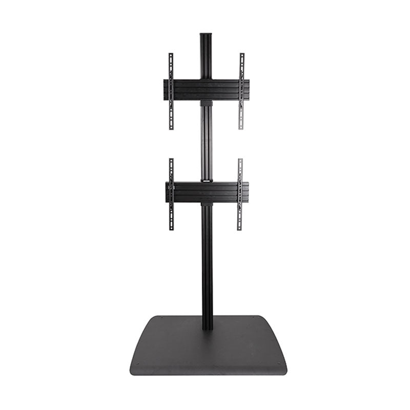 B-Tech System X Large Dual Stack TV Floor Stand BTF841/BB